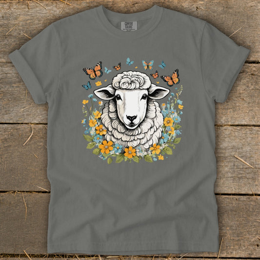 Whimsical Sheep Signature Tee
