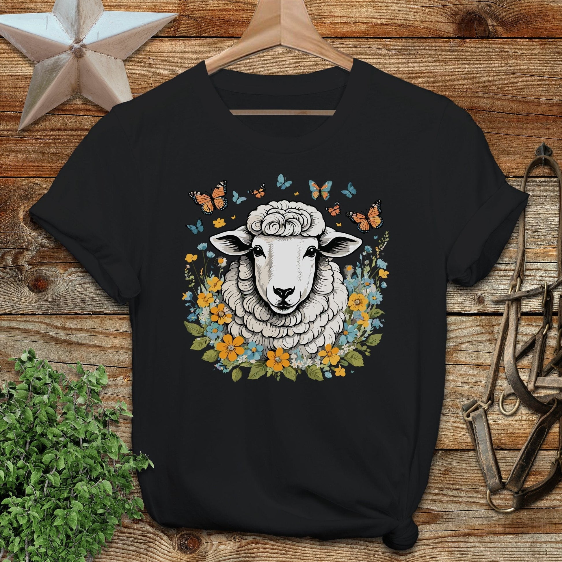 Whimsical Sheep Softstyle Tee
