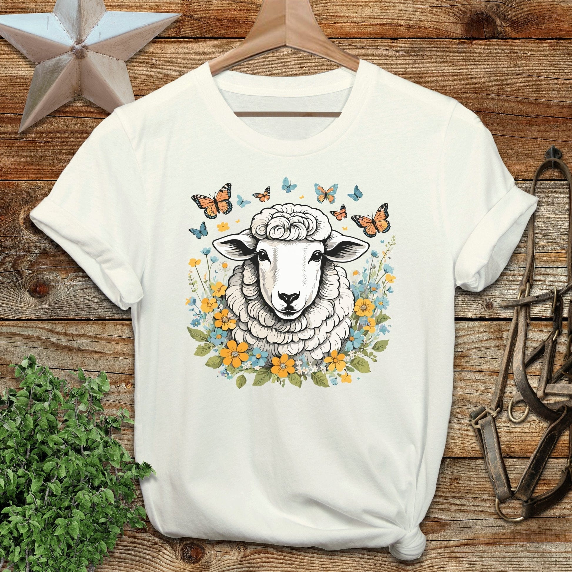 Whimsical Sheep Softstyle Tee