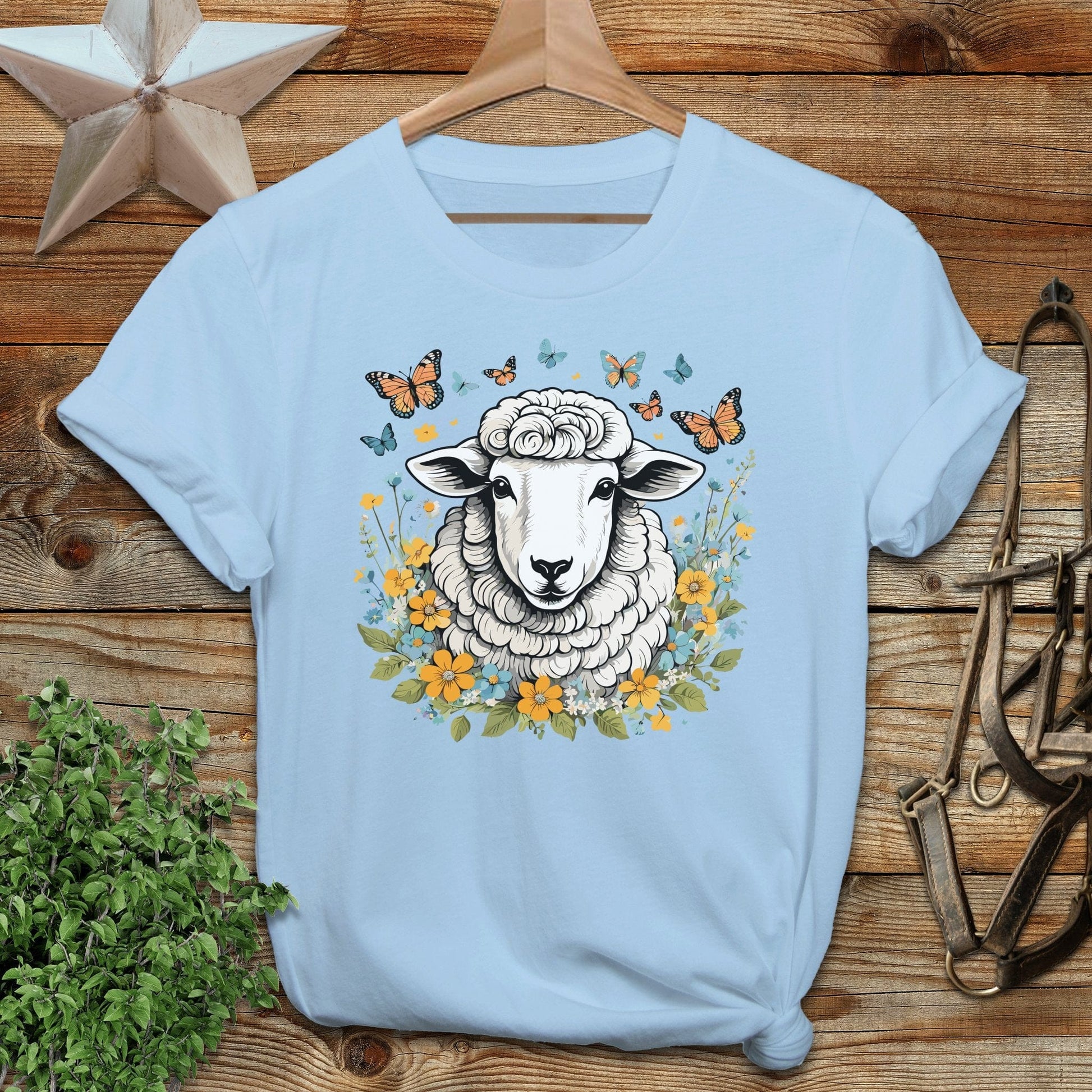 Whimsical Sheep Softstyle Tee