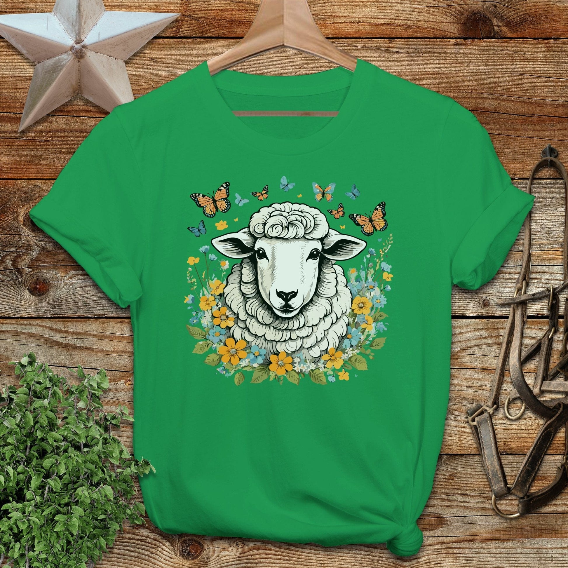 Whimsical Sheep Softstyle Tee