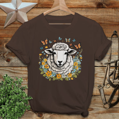 Whimsical Sheep Softstyle Tee