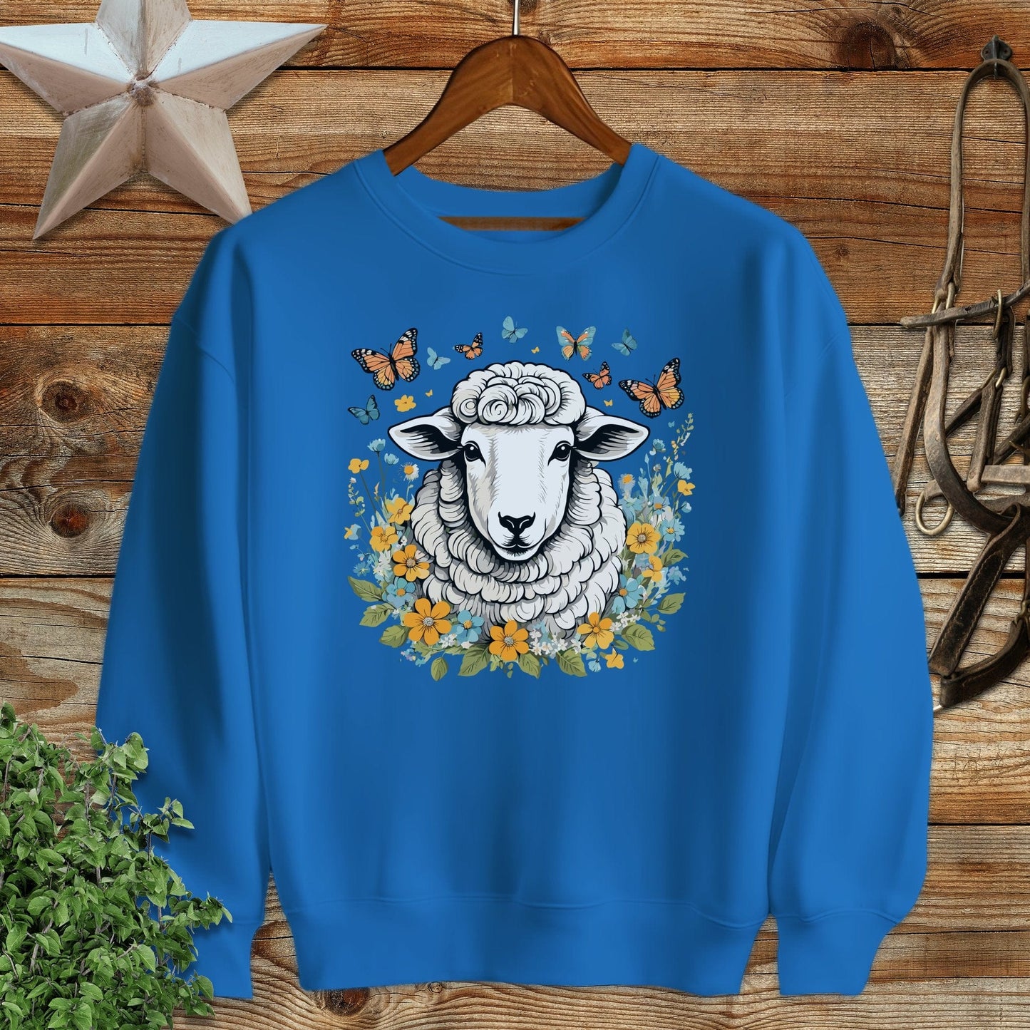 Whimsical Sheep Sweatshirt