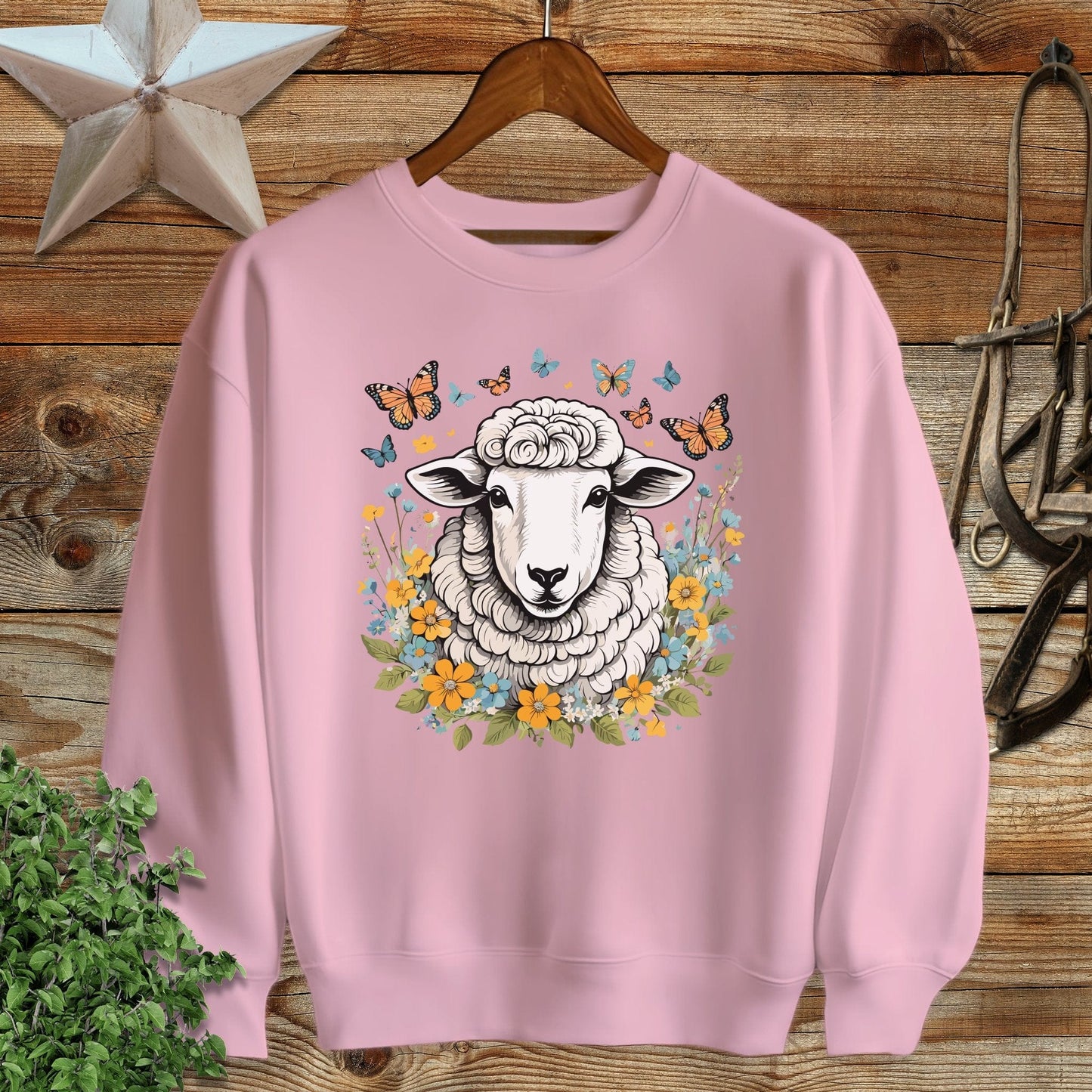 Whimsical Sheep Sweatshirt
