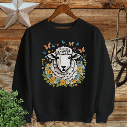 Whimsical Sheep Sweatshirt