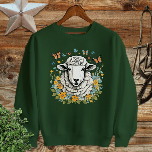 Whimsical Sheep Sweatshirt