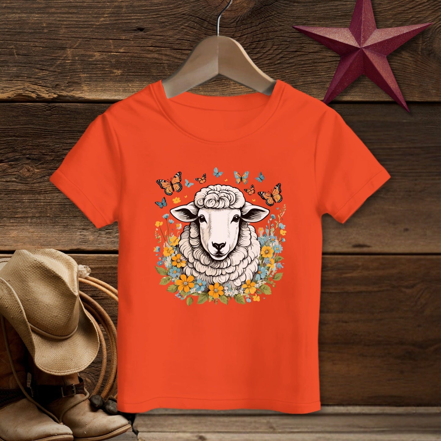 Whimsical Sheep T-Shirt (Toddler)