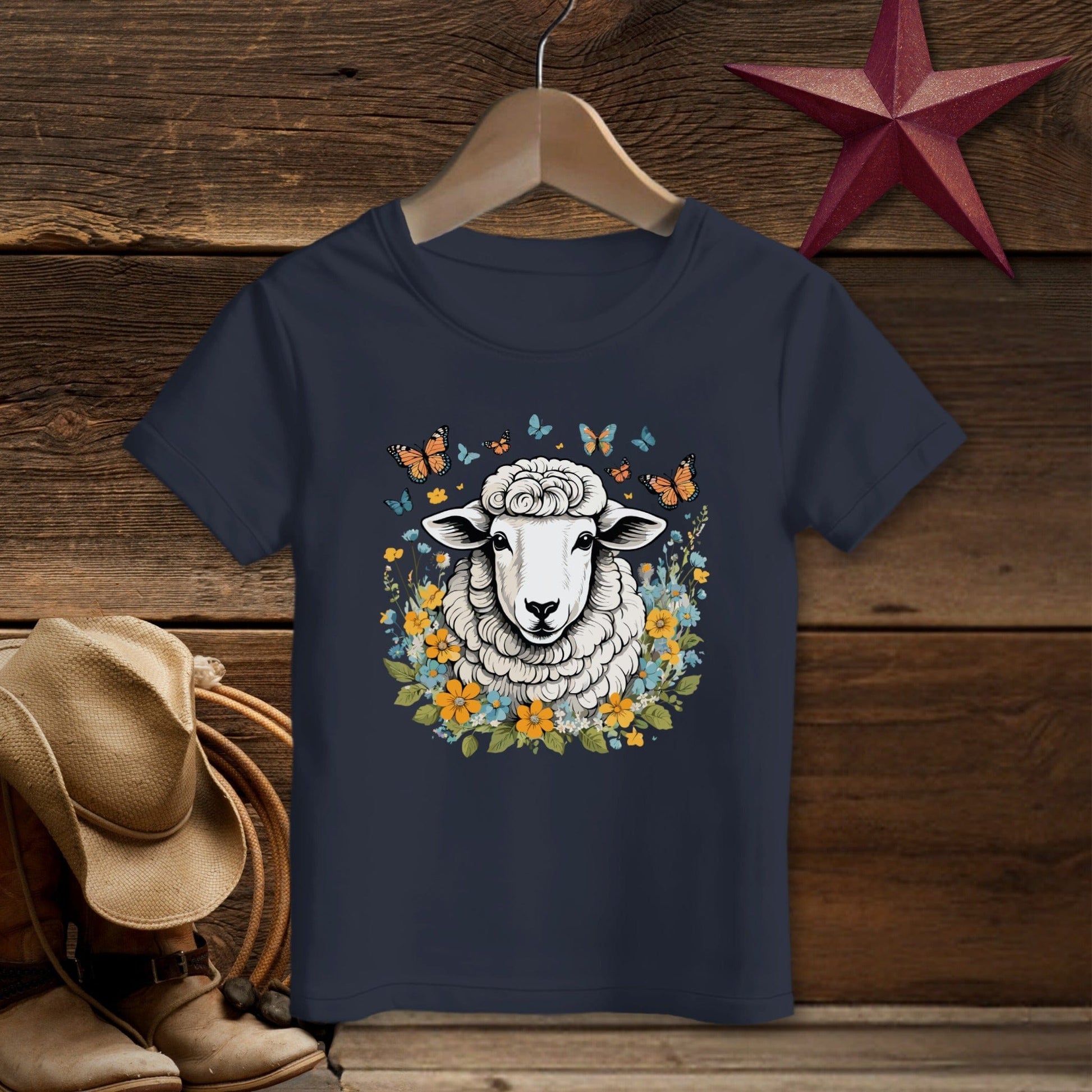 Whimsical Sheep T-Shirt (Toddler)