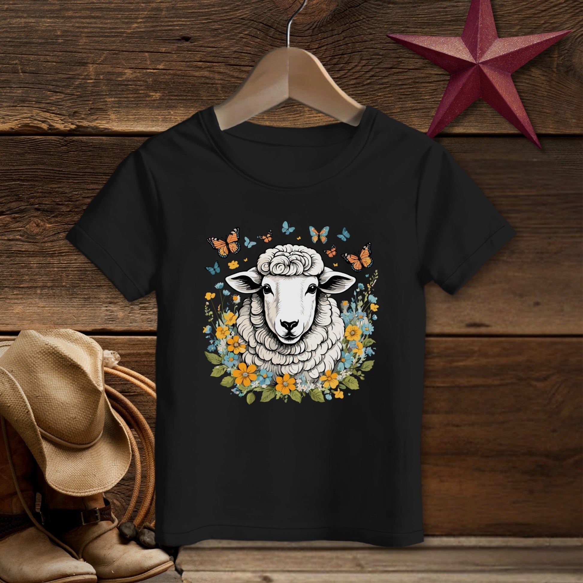 Whimsical Sheep T-Shirt (Toddler)