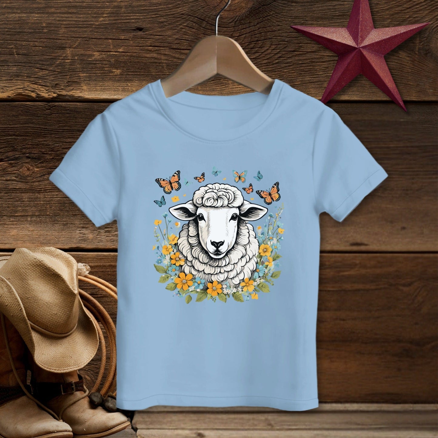 Whimsical Sheep T-Shirt (Toddler)