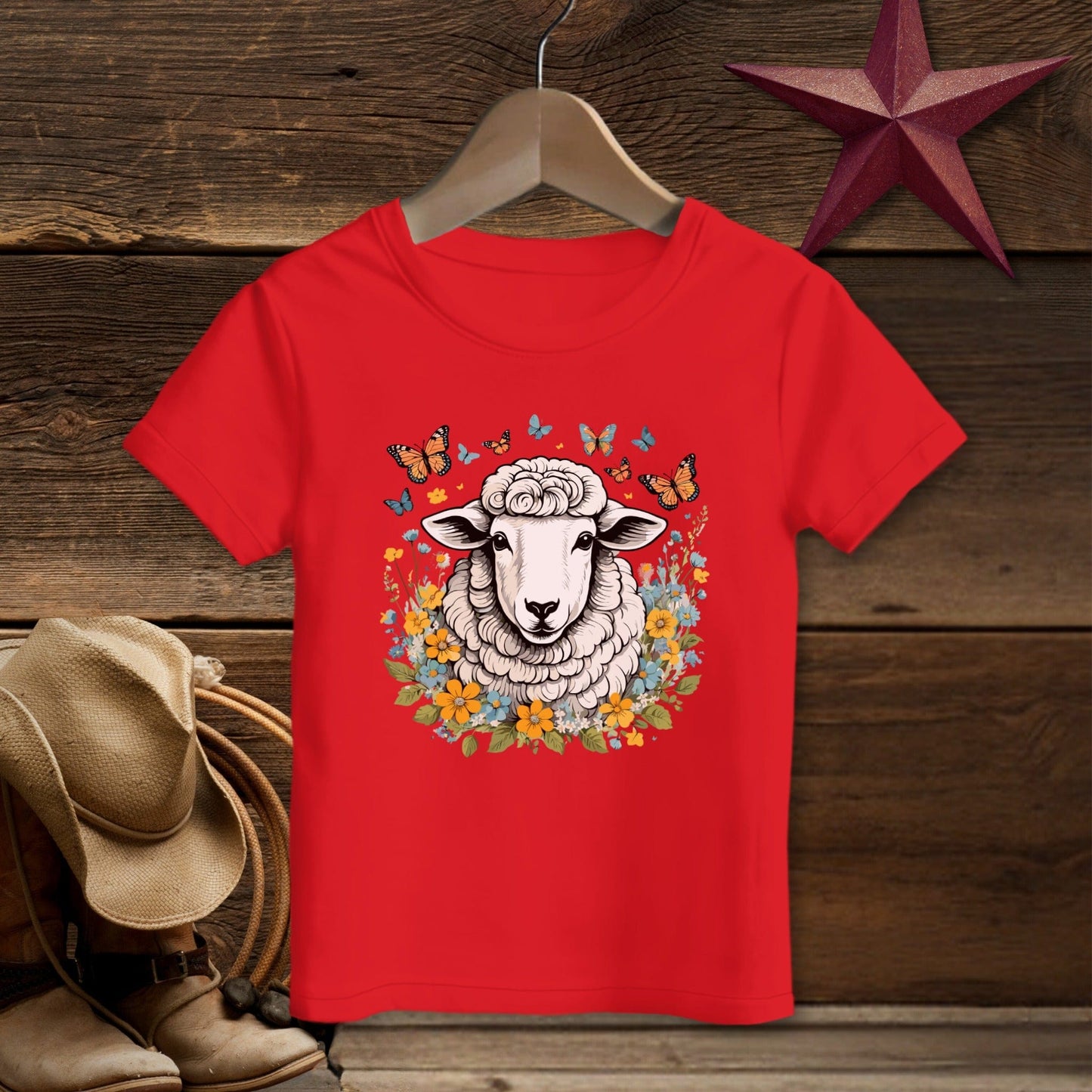 Whimsical Sheep T-shirt (Toddler)