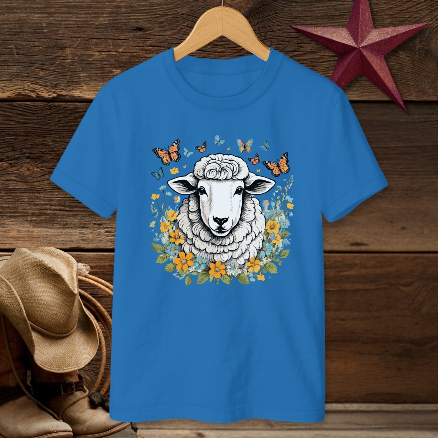 Whimsical Sheep T-shirt (Youth)