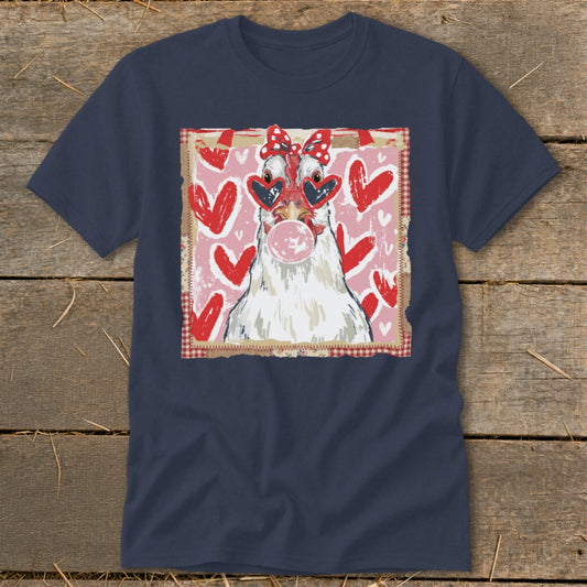 Whimsical Valentine - Chicken Classic Tee