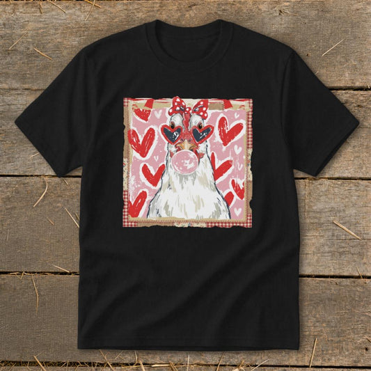 Whimsical Valentine - Chicken Youth Tee