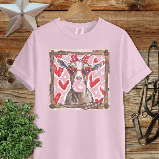 Whimsical Valentine - Goat Heavyweight Tee