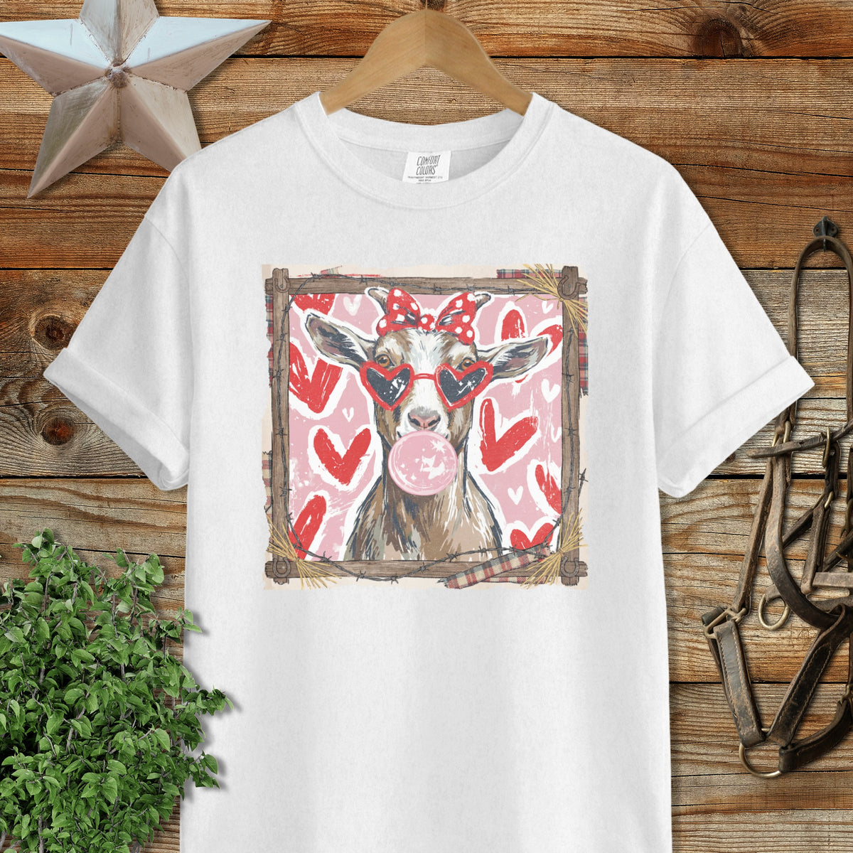 Whimsical Valentine - Goat Signature Tee