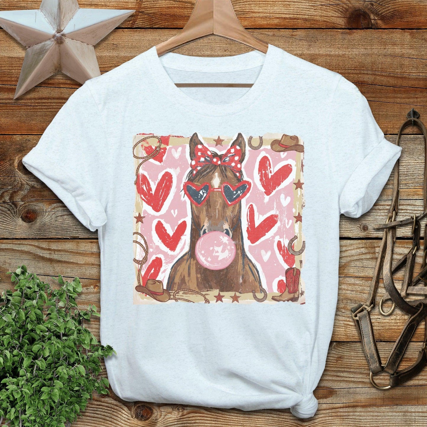 Whimsical Valentine - Horse T-Shirt
