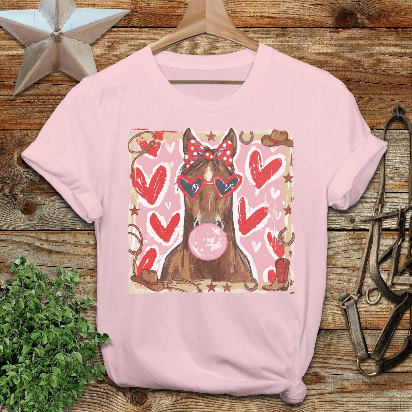 Whimsical Valentine - Horse T-Shirt