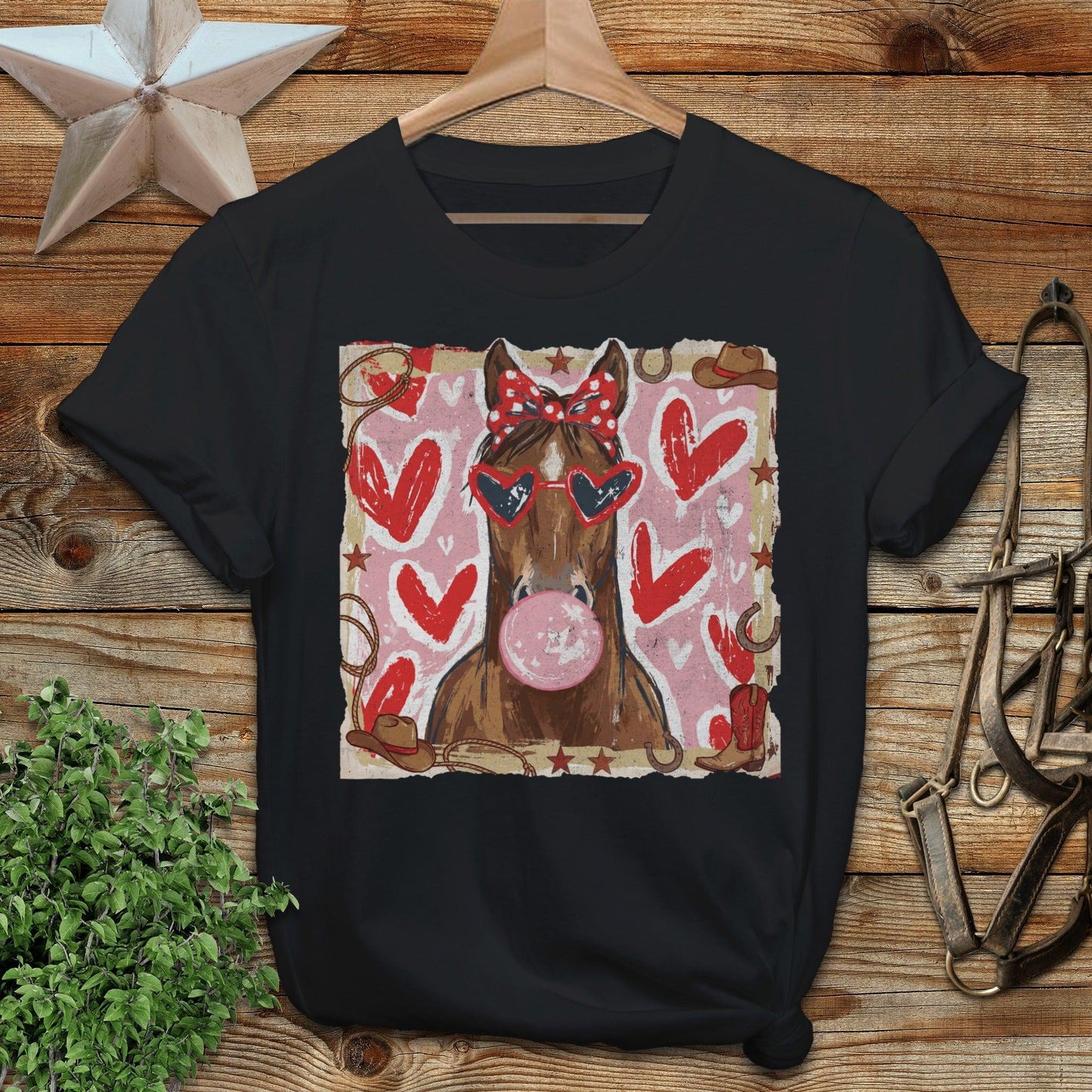 Whimsical Valentine - Horse T-Shirt