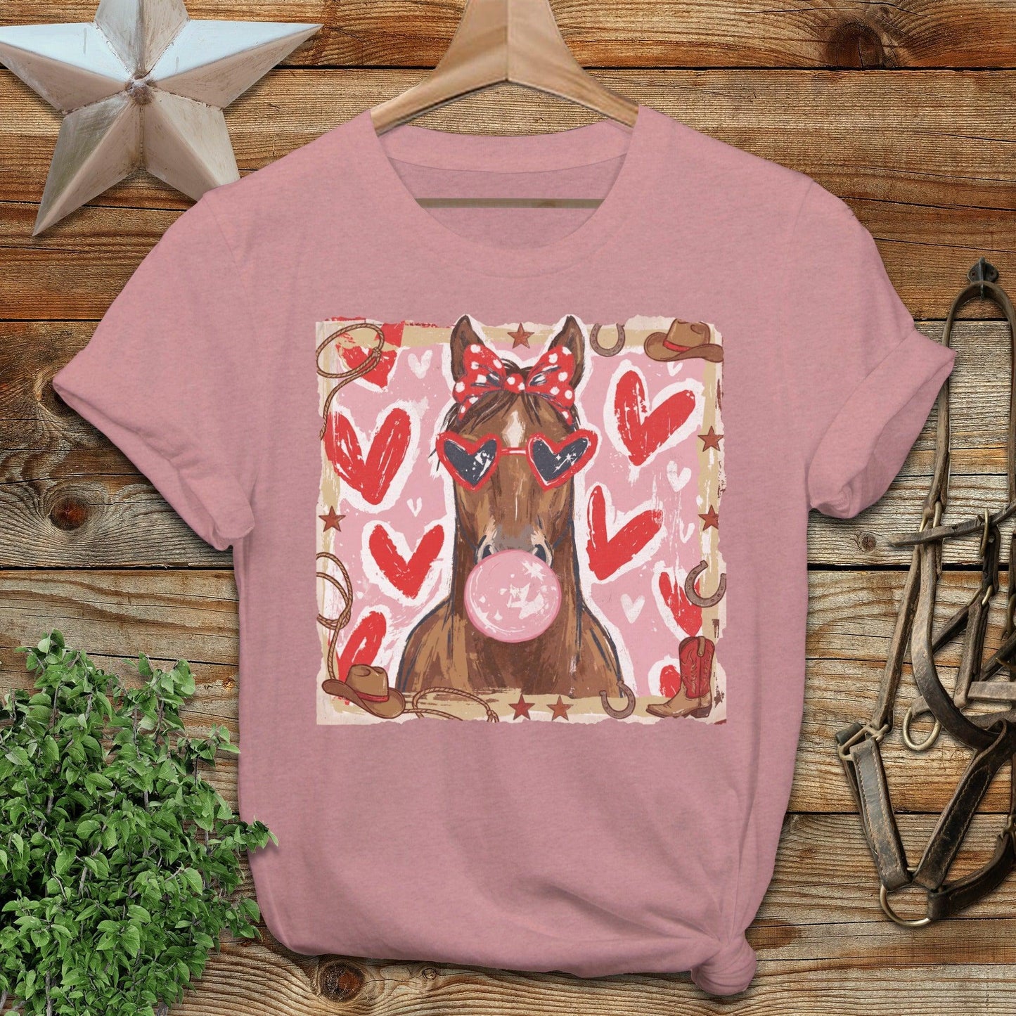 Whimsical Valentine - Horse T-Shirt