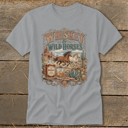 Whiskey & Wild Horses Classic Tee