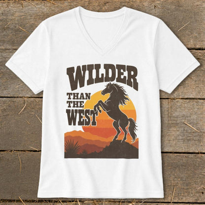 Wilder Than the West V-neck