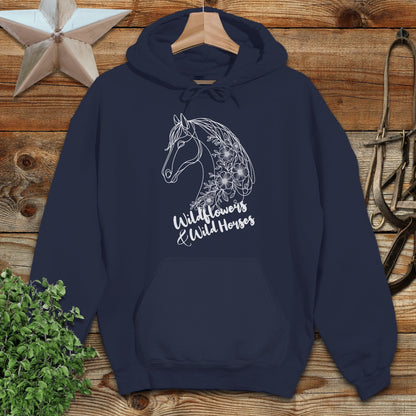Wildflowers And Wild Horses Hoodie