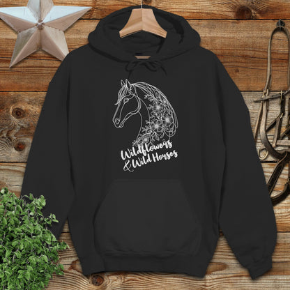 Wildflowers And Wild Horses Hoodie