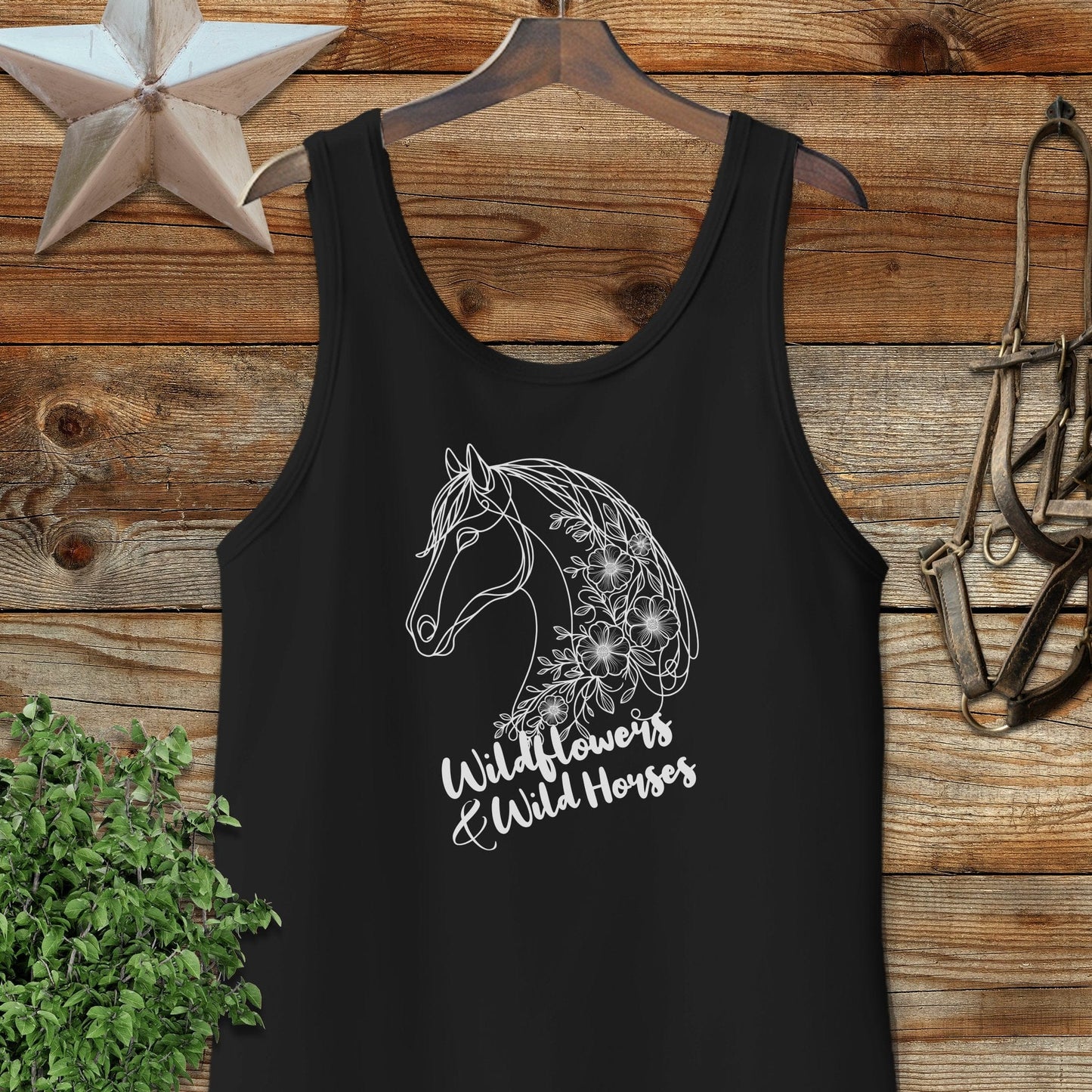 Wildflowers And Wild Horses Tank Top