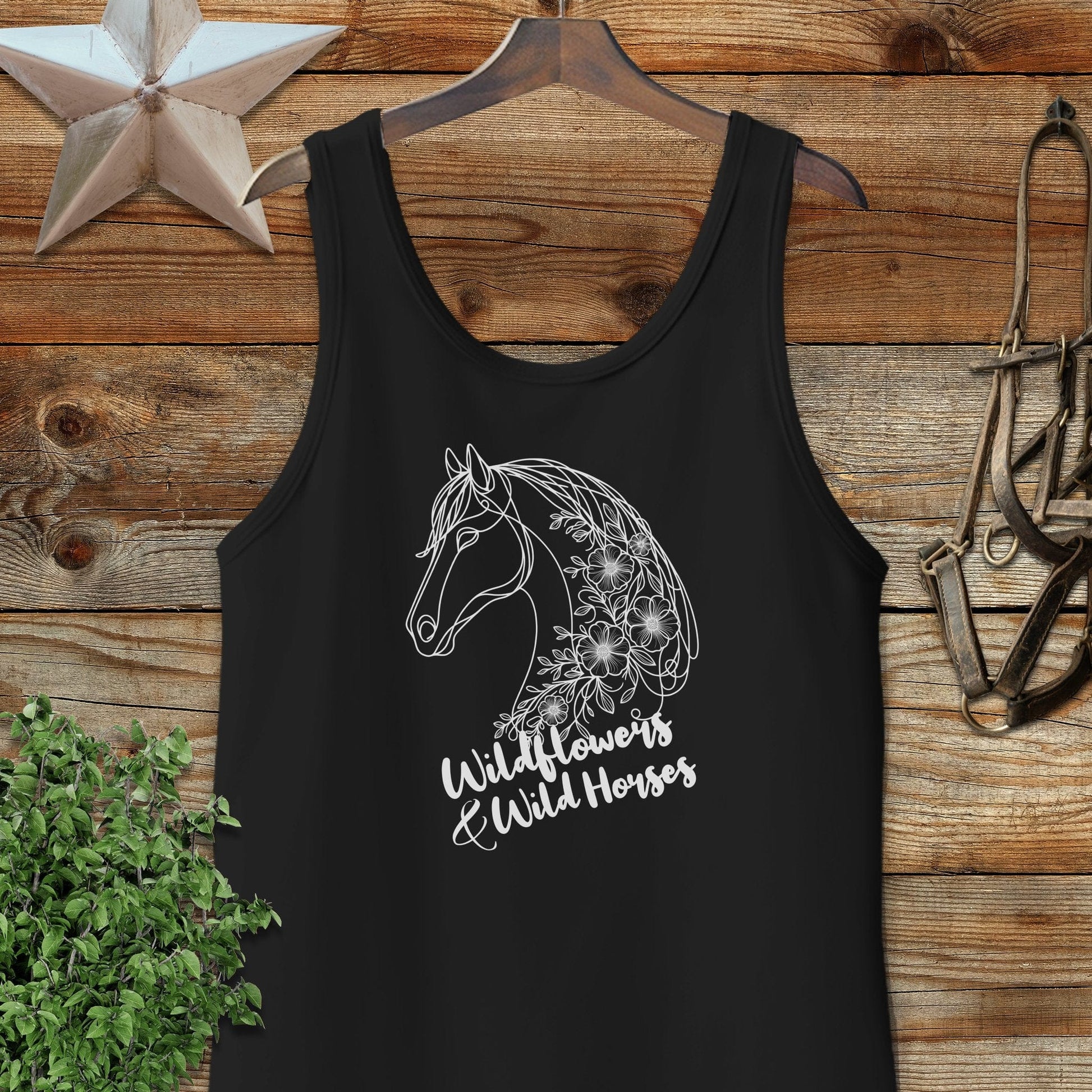 Wildflowers And Wild Horses Tank Top