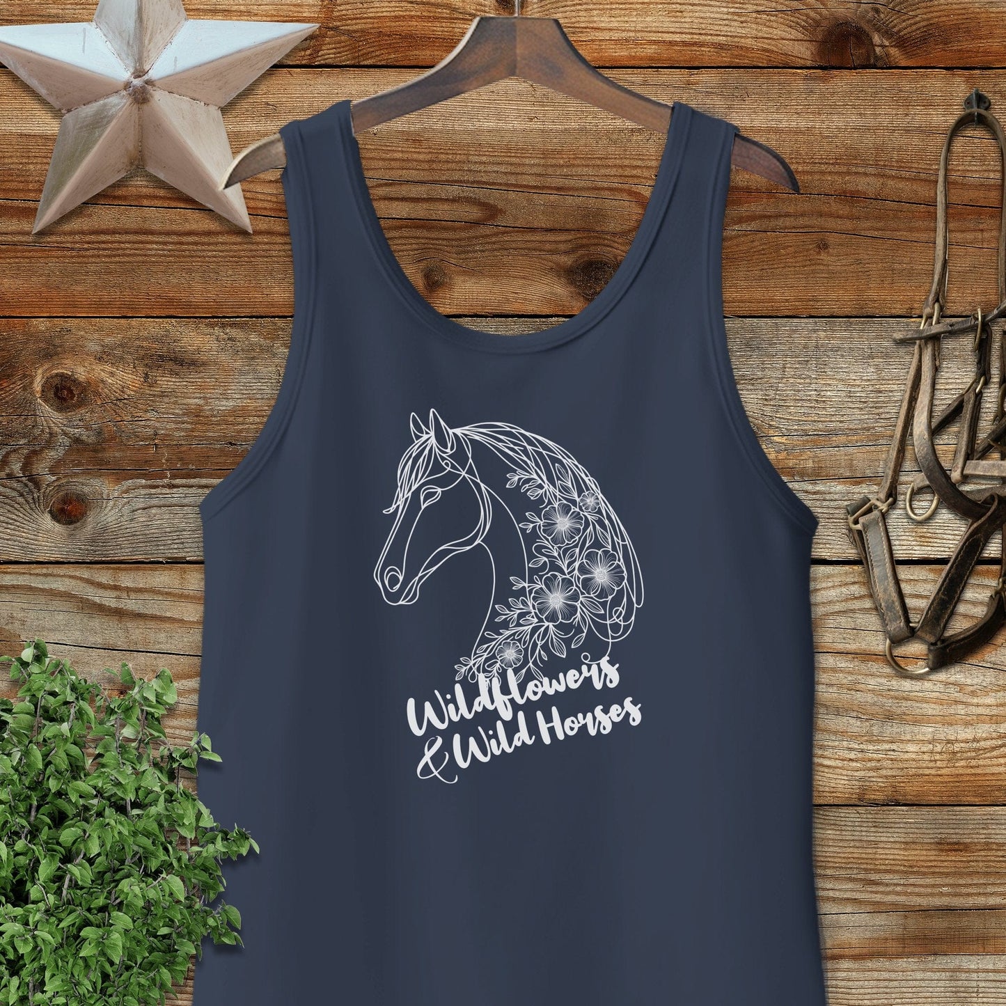 Wildflowers And Wild Horses Tank Top