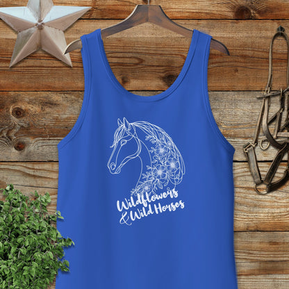 Wildflowers And Wild Horses Tank Top