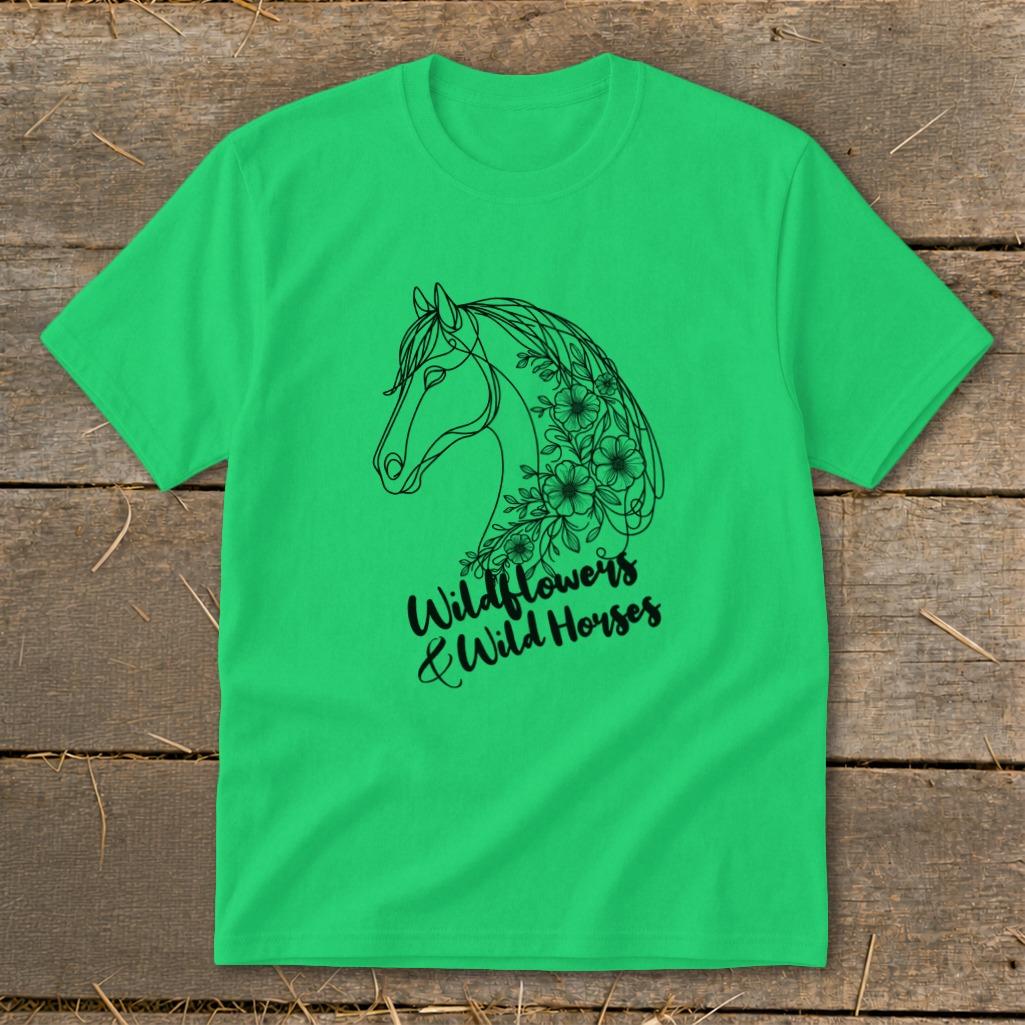 Wildflowers And Wild Horses Youth Tee