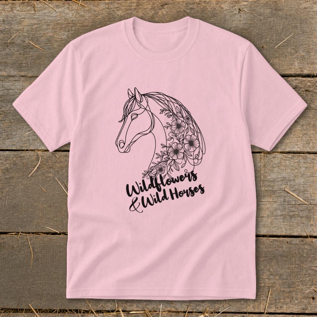 Wildflowers And Wild Horses Youth Tee