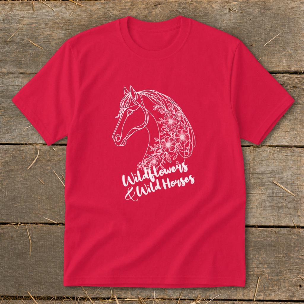 Wildflowers And Wild Horses Youth Tee