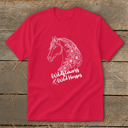 Wildflowers And Wild Horses Youth Tee