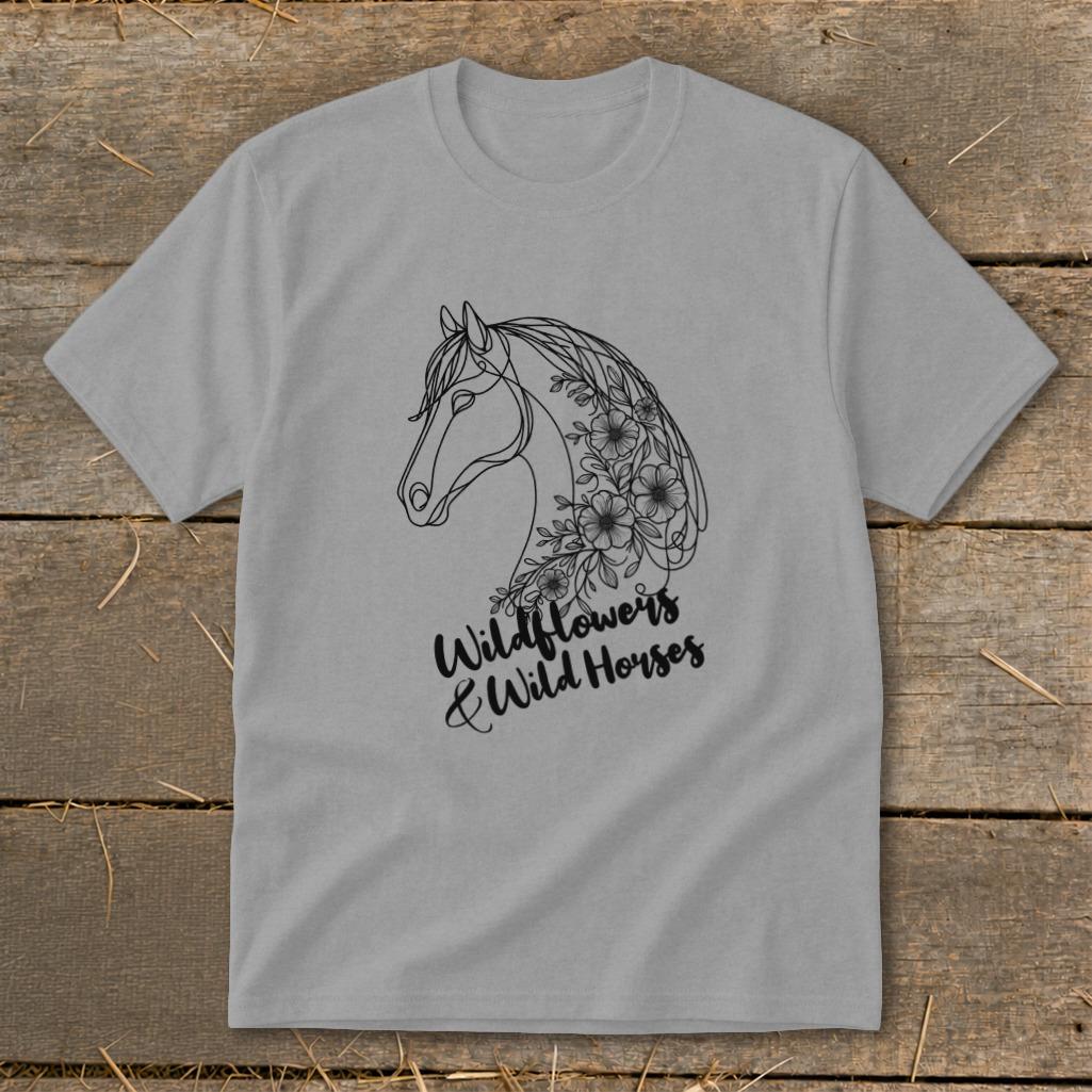 Wildflowers And Wild Horses Youth Tee