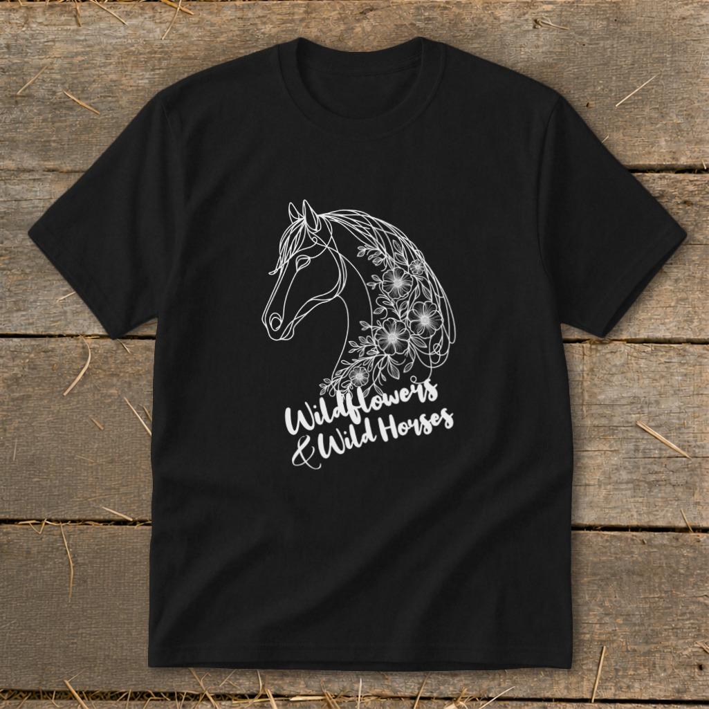 Wildflowers And Wild Horses Youth Tee