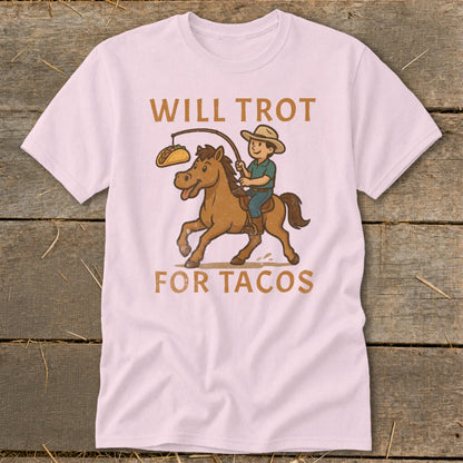 Will Trot for Tacos Classic Tee