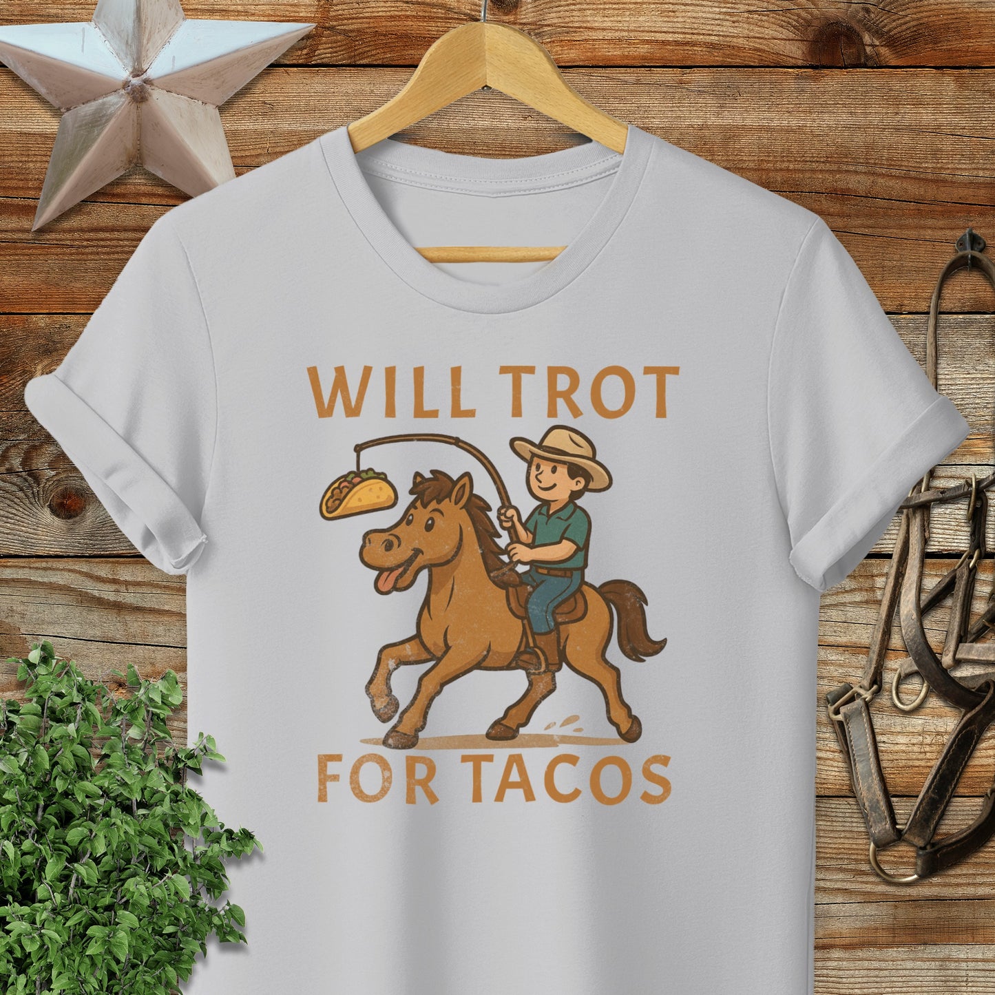 Will Trot for Tacos T-shirt