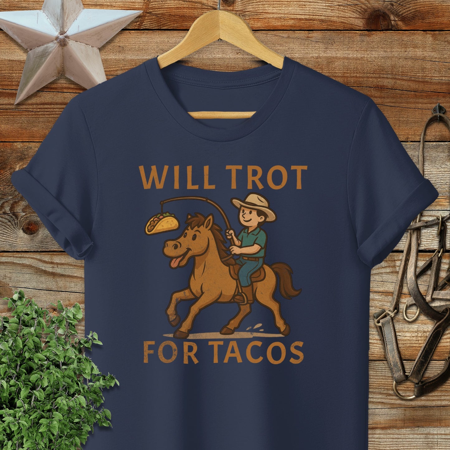 Will Trot for Tacos T-shirt