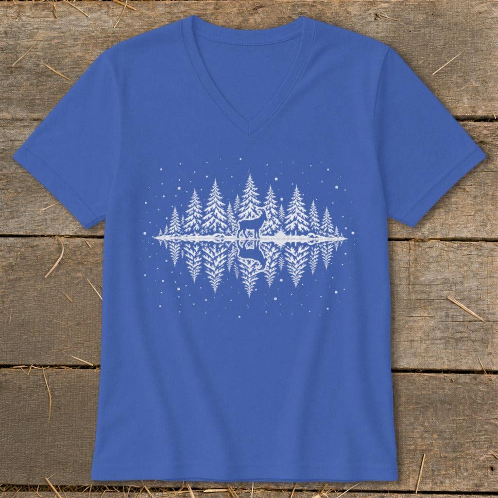 Winter Goat V-neck
