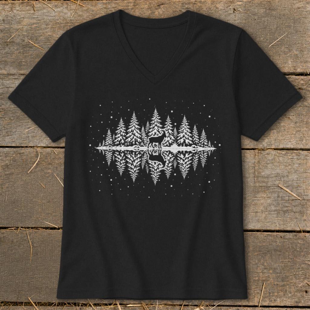 Winter Goat V-neck