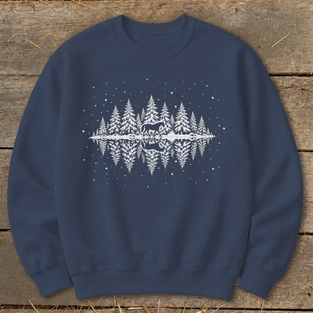 Winter Horse Sweatshirt