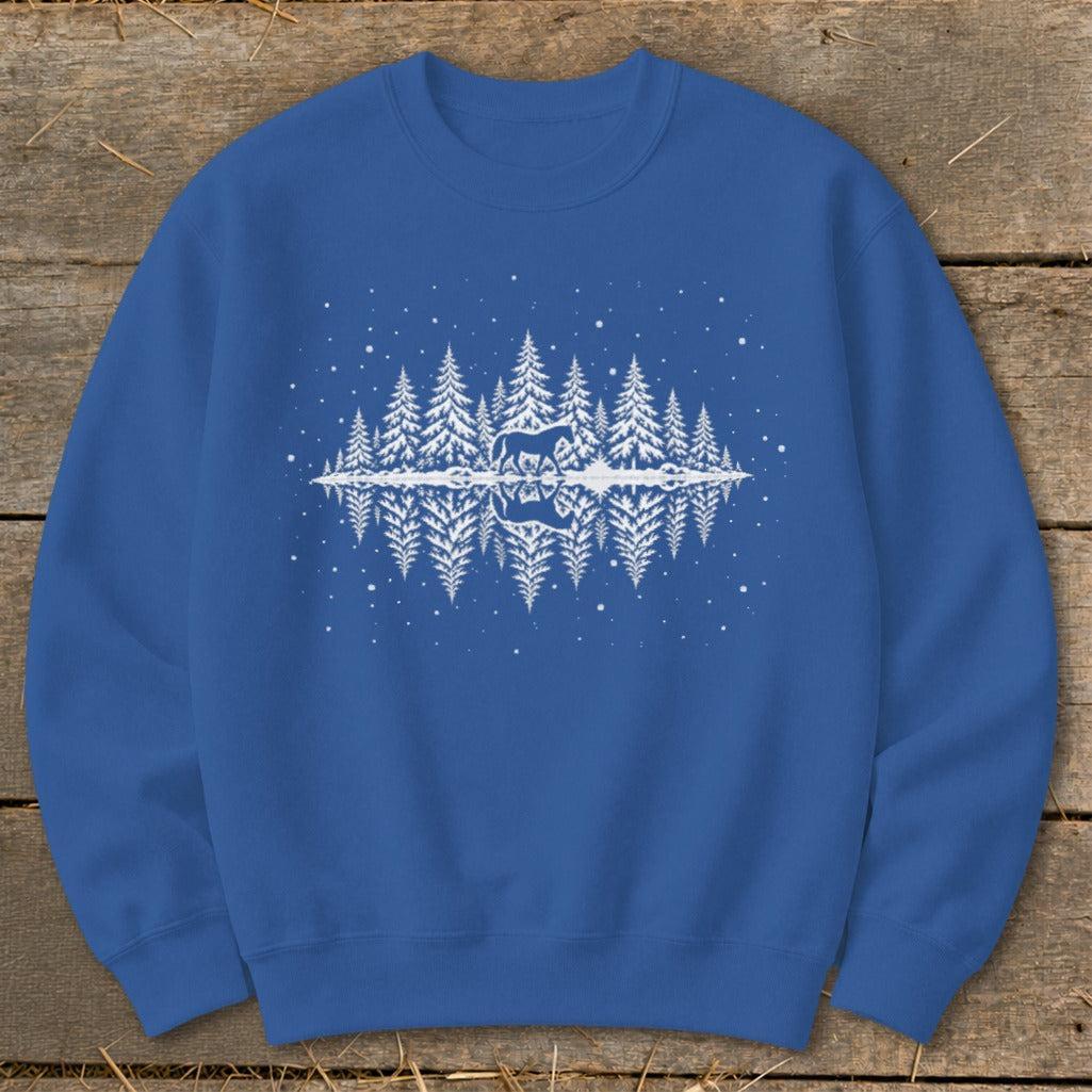 Winter Horse Sweatshirt