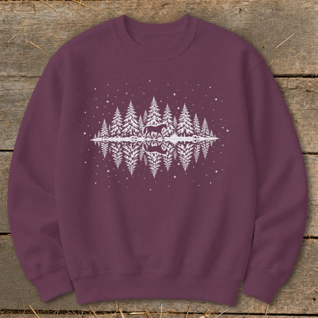 Winter Horse Sweatshirt
