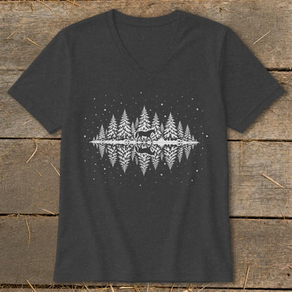 Winter Horse V-neck