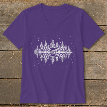 Winter Horse V-neck