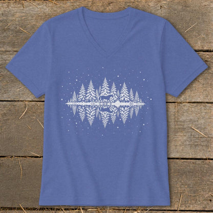 Winter Horse V-neck
