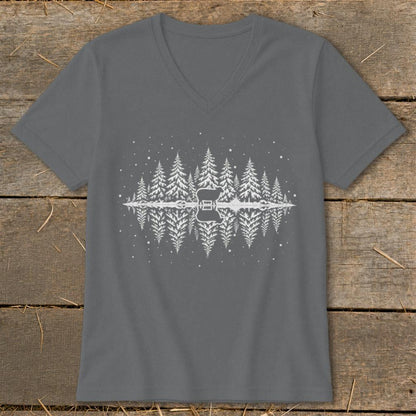 Winter Sheep V-neck